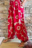 Carnaby Balloon Cuff Pant Sangria & Tan